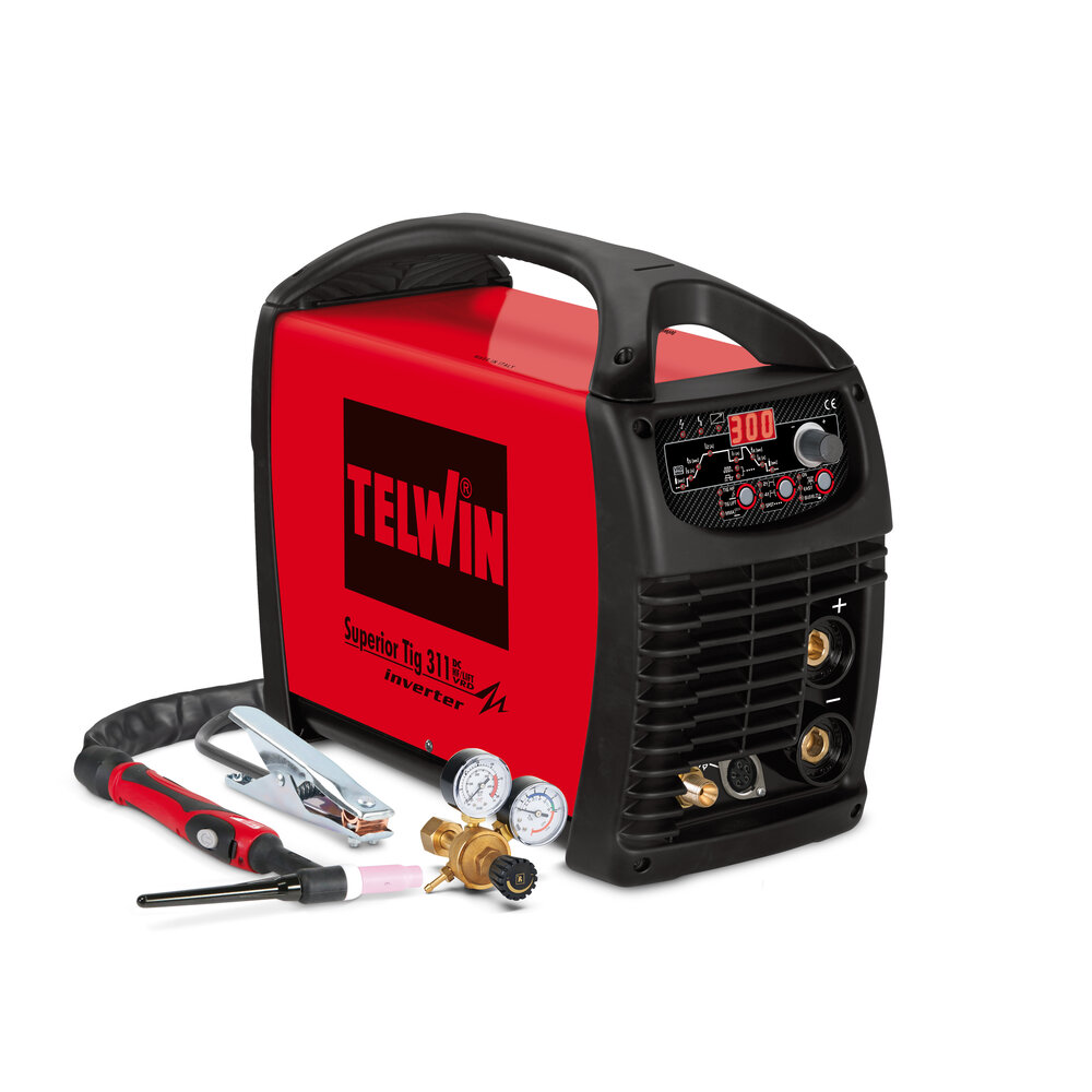【新品未使用】qdc SUPERIOR red SUPERIOR TIG 311 DC + ACC. | Telwin